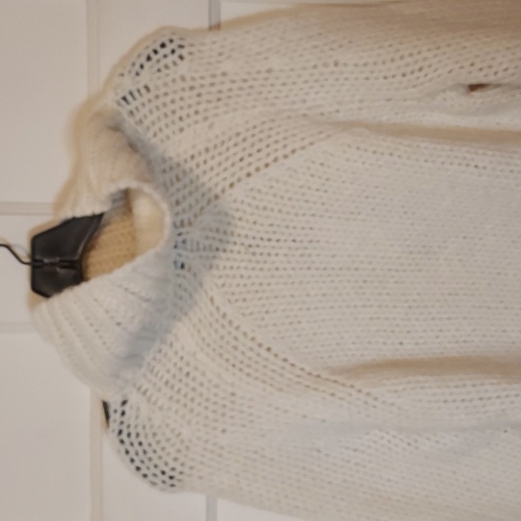 REISS Hettie Color Block Chunky Roll Neck Sweater - Picture 14 of 16